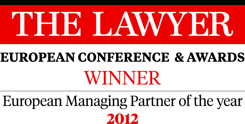 The Lawyer European Awards - European Managing Partner 2012