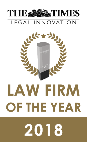 The Times Legal Innovation 2018 - Law Firm of the Year
